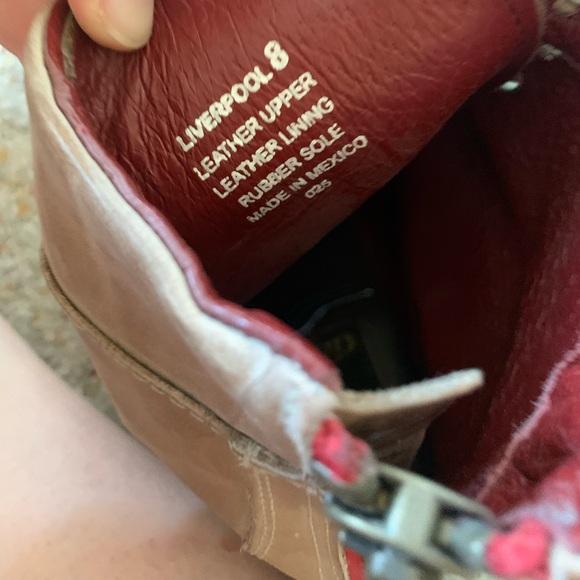 Freebird Liverpool zip up boots size 8 - Picture 5 of 5